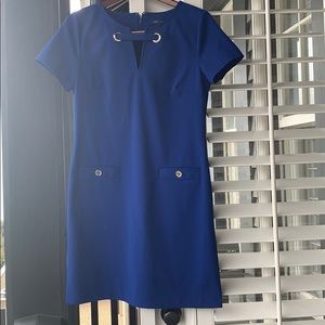 Tommy Hilfiger navy blue zip down dress
